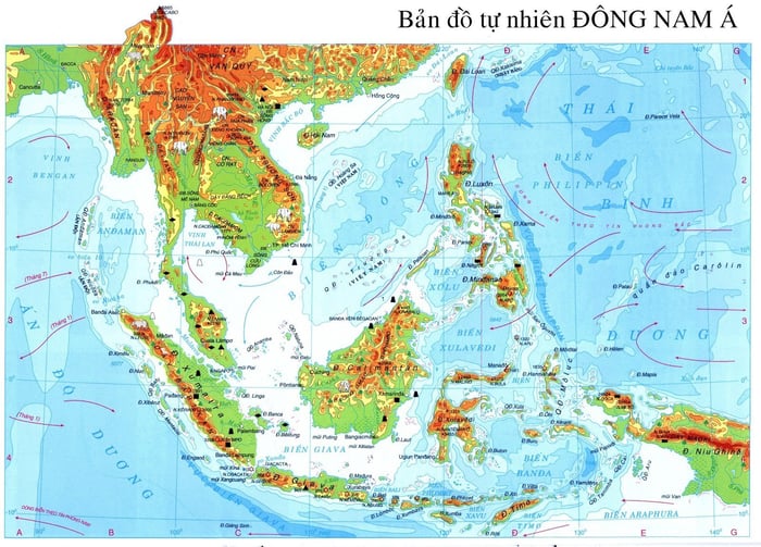 Những đặc điểm về điều kiện tự nhiên của khu vực Đông Nam Á là gì?